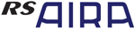 Schriftlogo des offenen Kielbootes RS Aira